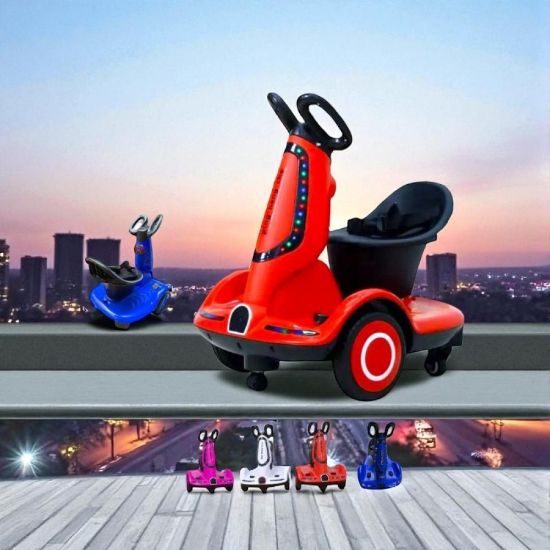 صورة سيارة كهربائية للأطفال بتصميم عصري وألوان جذابة